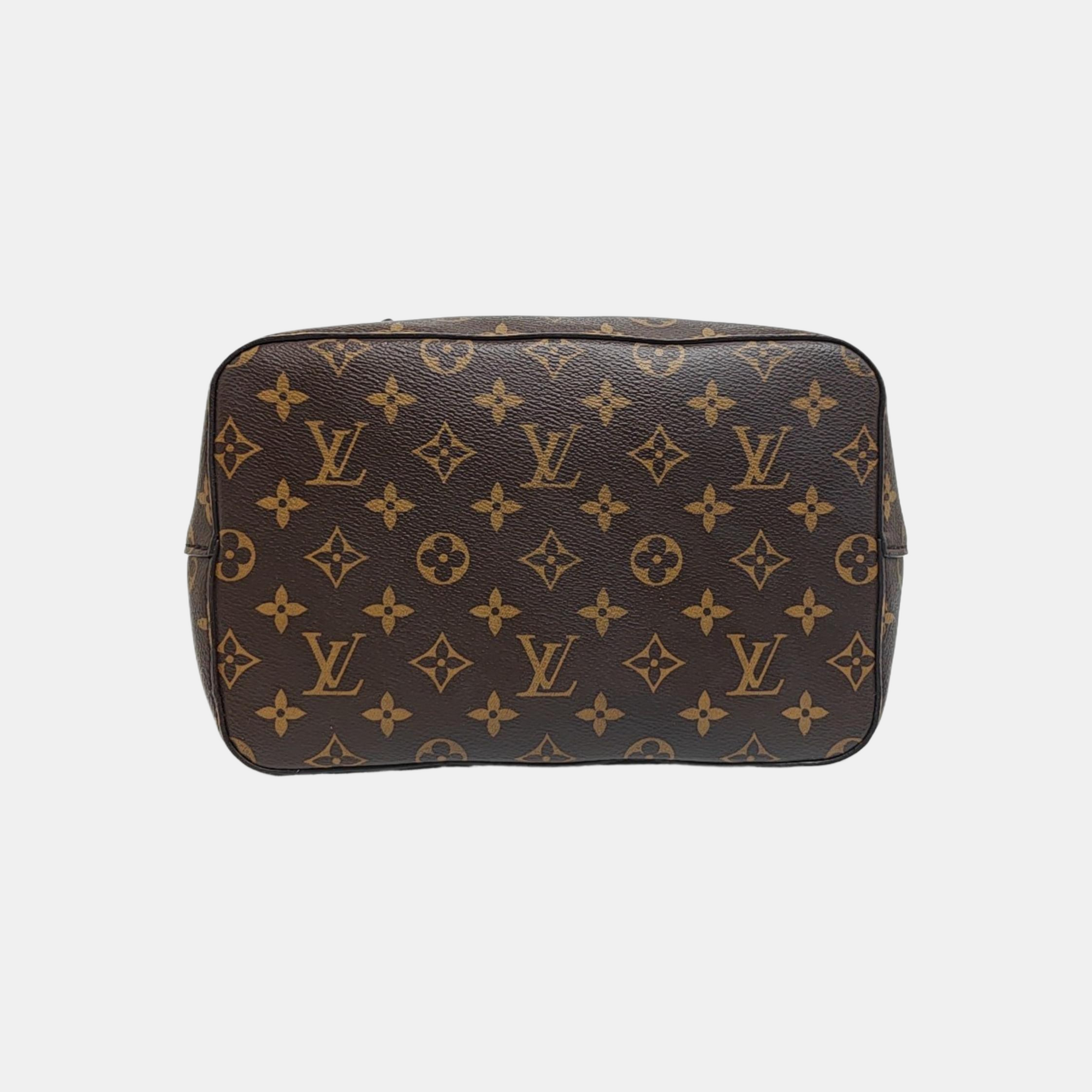 NÉONOÉ MM Monogram Coated Canvas Brown