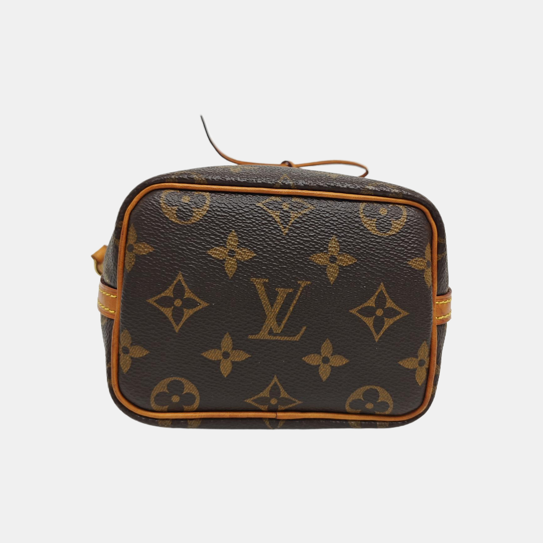 NÉONOÉ Nano Monogram Coated Canvas Brown