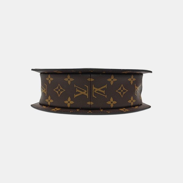 Monogram Coated Canvas Shoulder Bag Super Mini Brown