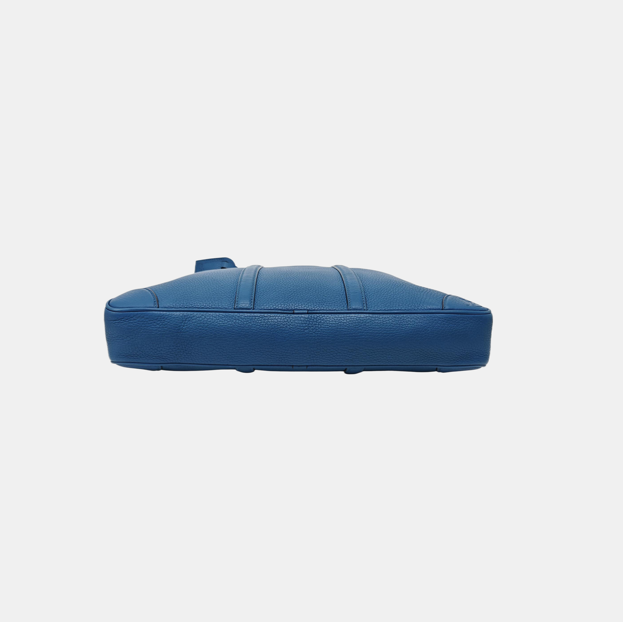 PORTE-DOCUMENTS Calfskin Blue