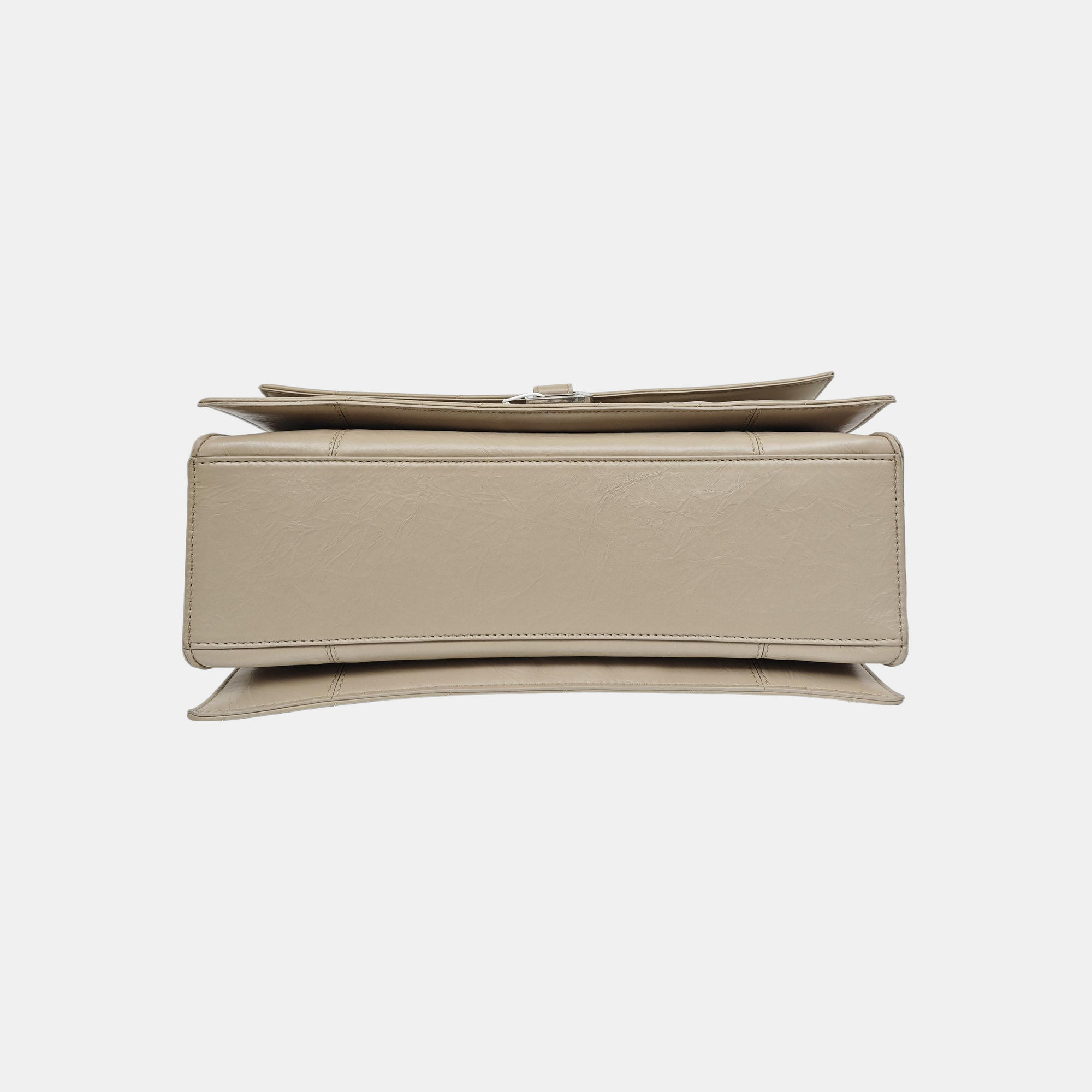 Crush Medium Quilted Calfskin Beige