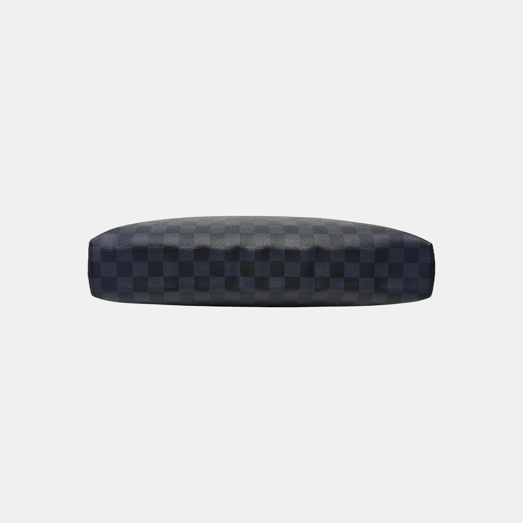PORTE-DOCUMENTS Damier Coated Canvas Blue