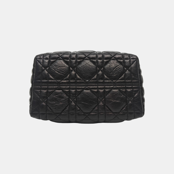 Toujours Small Cannage Calfskin Black
