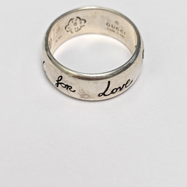Blind For Love 925 Sterling Silver Ring HK 22