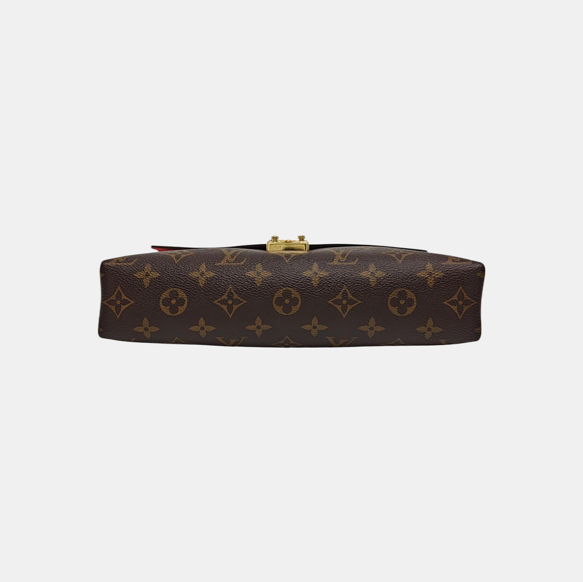 PALLAS BB Monogram Coated Canvas Brown