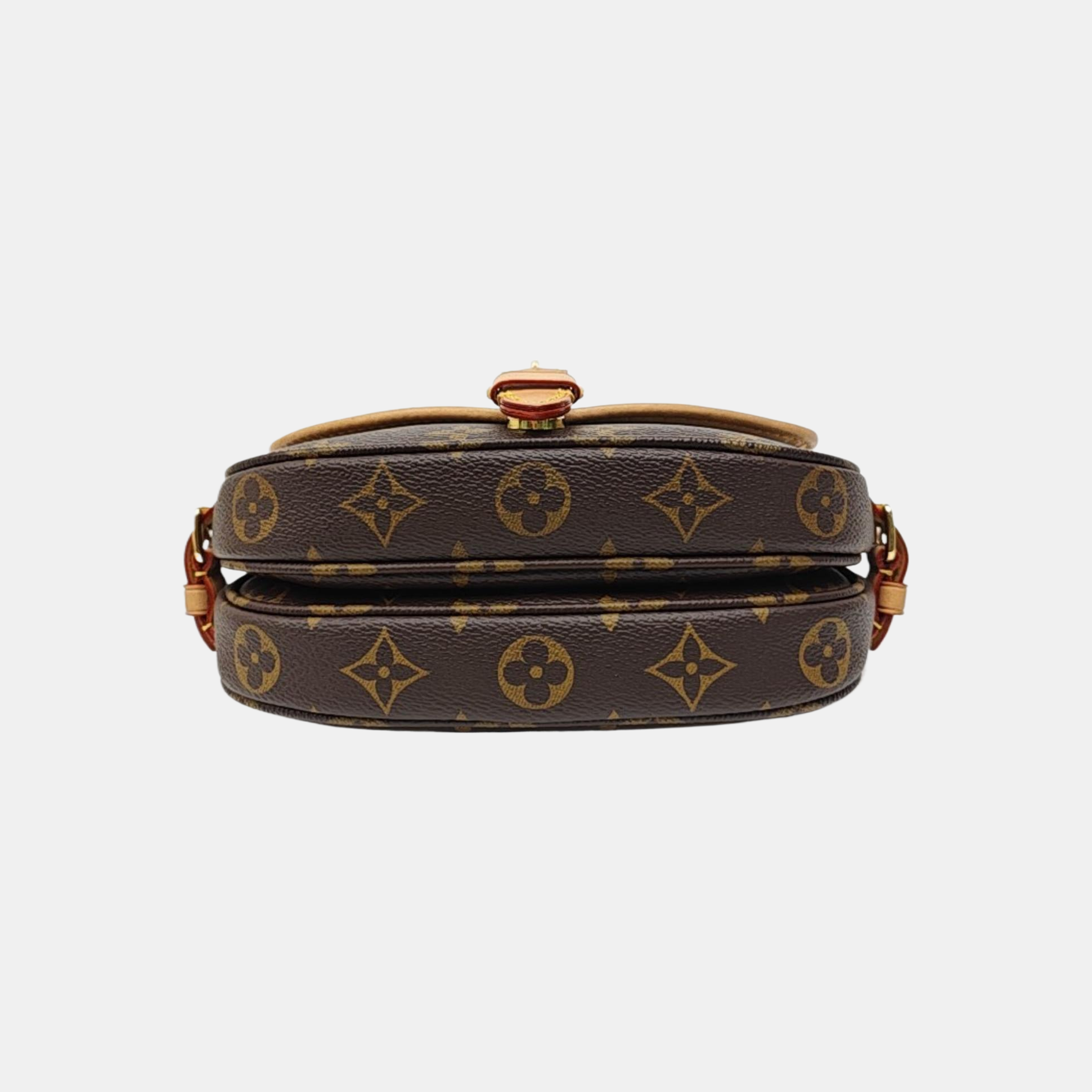 SAUMUR BB Monogram Coated Canvas Brown