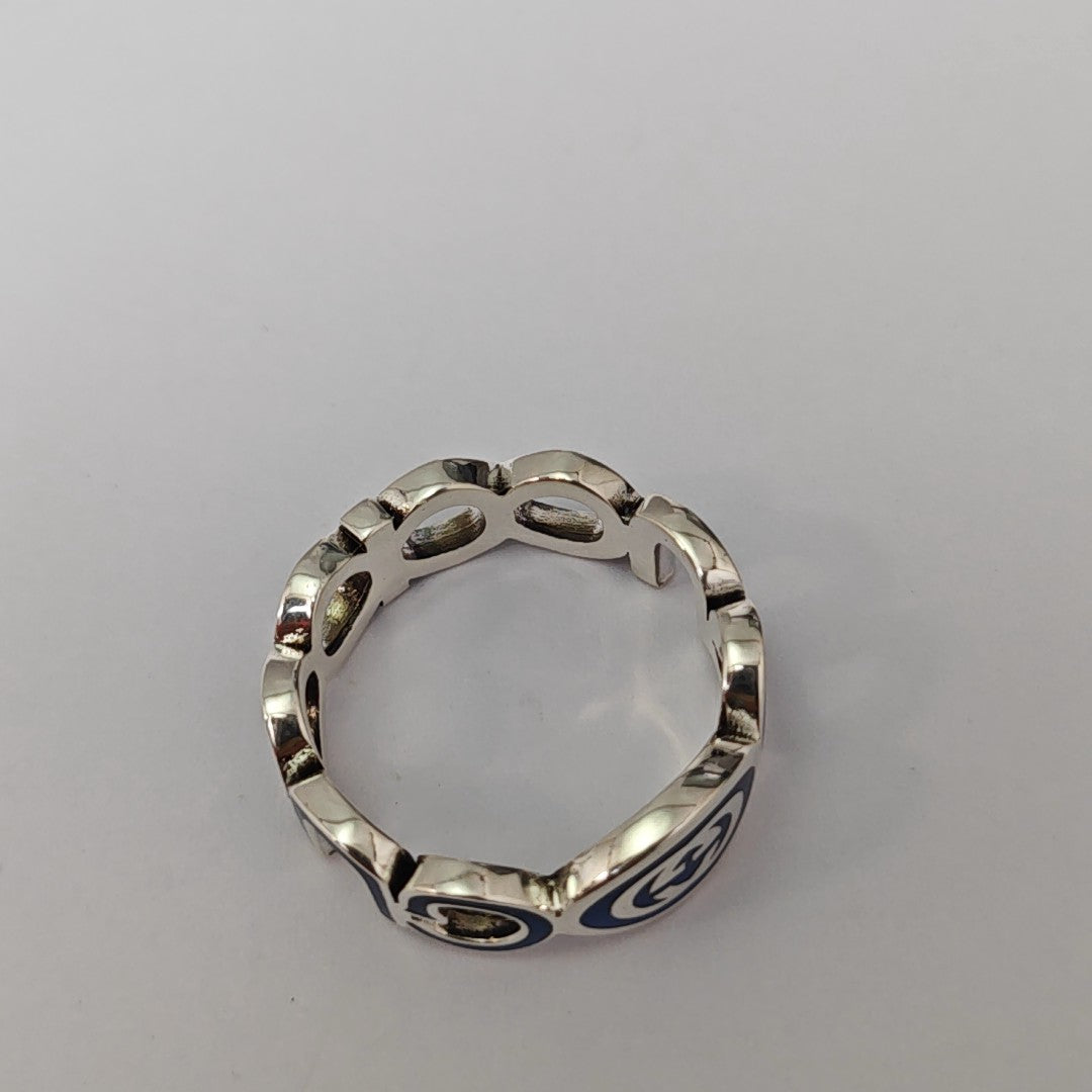 925 Sterling Silver Ring HK 22