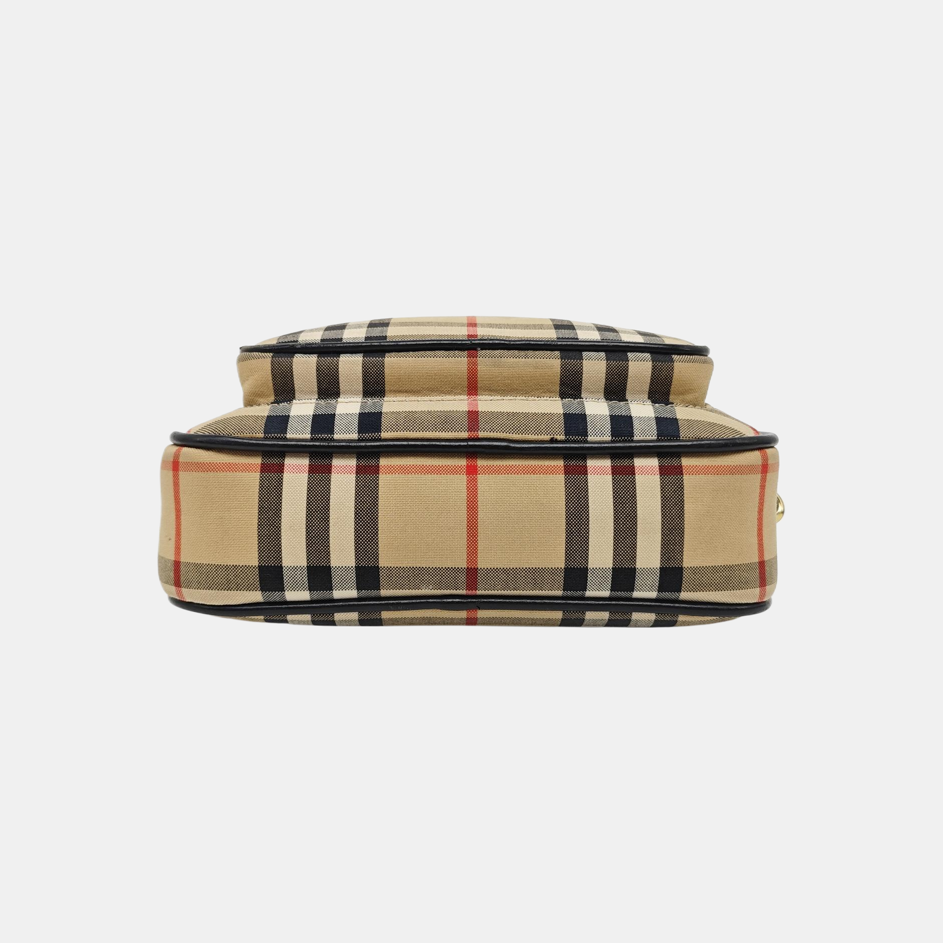 Fabric Shoulder Bag Brown