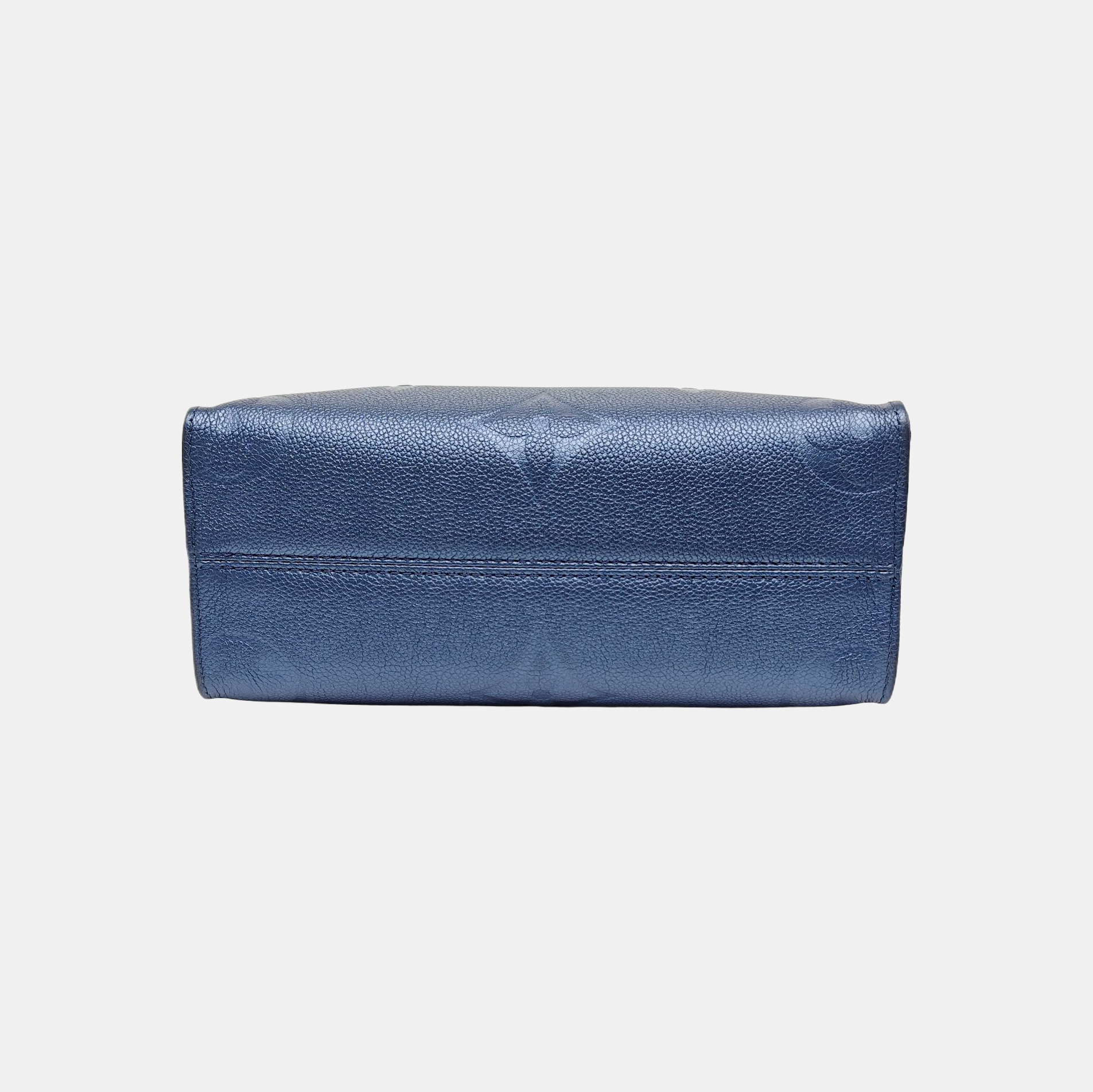 ONTHEGO PM Calfskin Blue