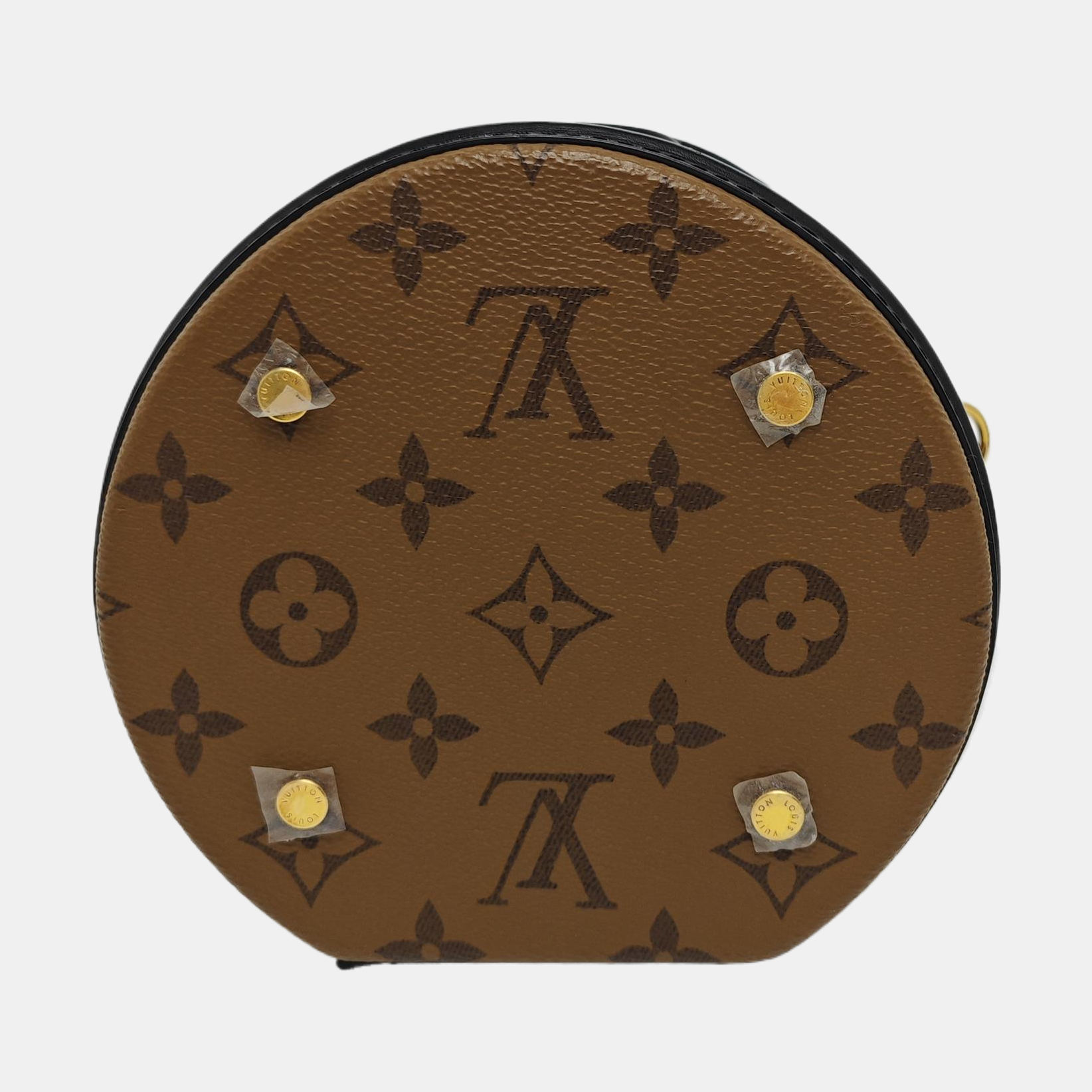 CANNES PM Monogram Coated Canvas Brown