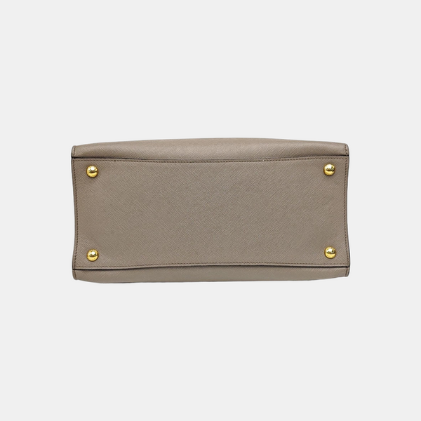 Esplanade Saffiano Calfskin Gray