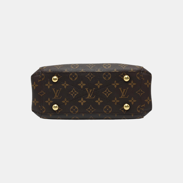 MONTAIGNE BB Monogram Coated Canvas Brown