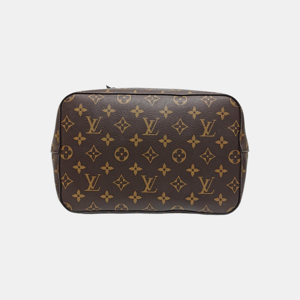 NÉONOÉ MM Monogram Coated Canvas Brown