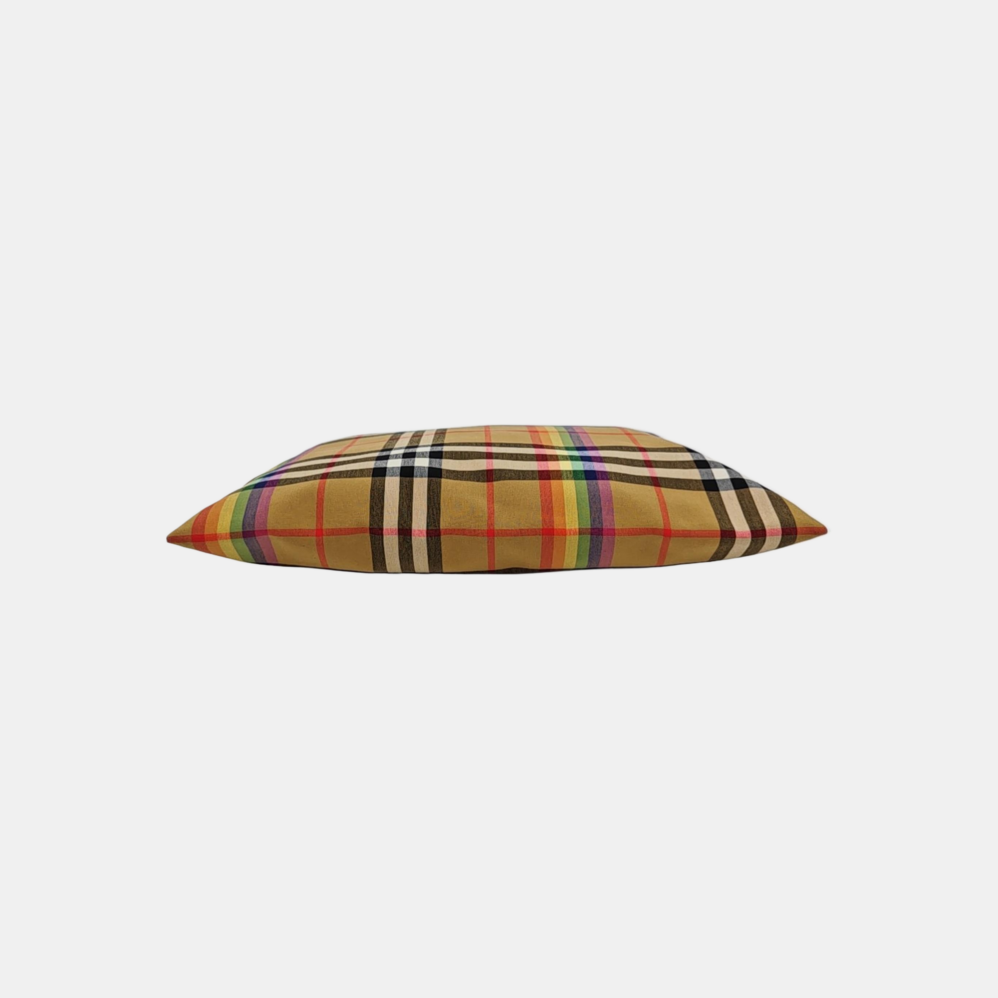 Coated Canvas Clutch Multicolor