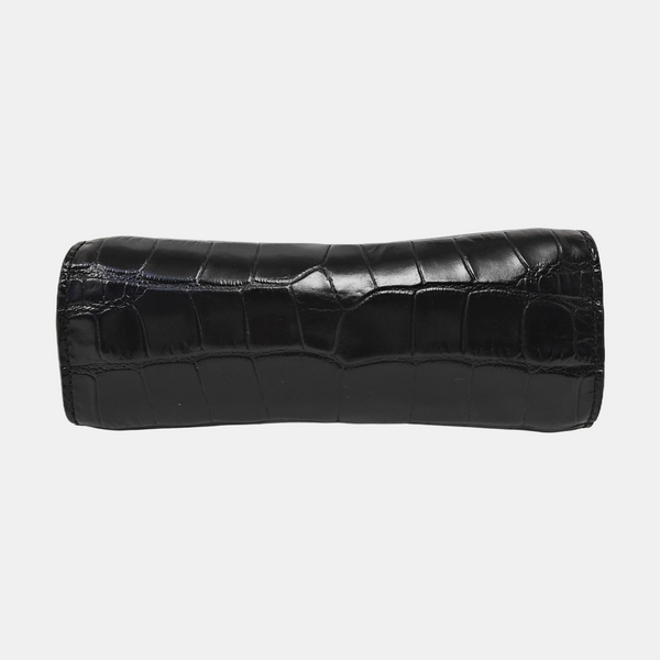 Leather Shoulder Bag Mini Black