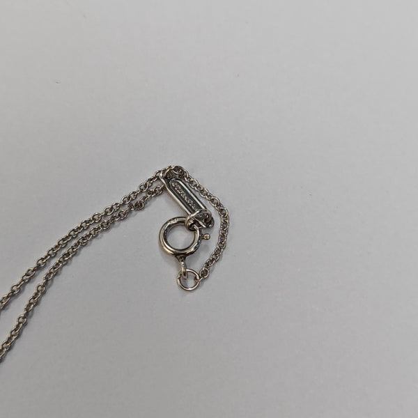 Tiffany Hearts Platinum 950 Silver Necklace