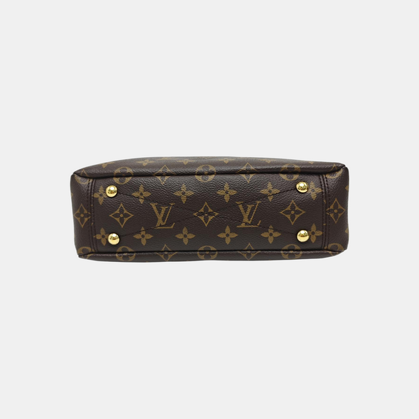 PALLAS BB Monogram Coated Canvas Brown