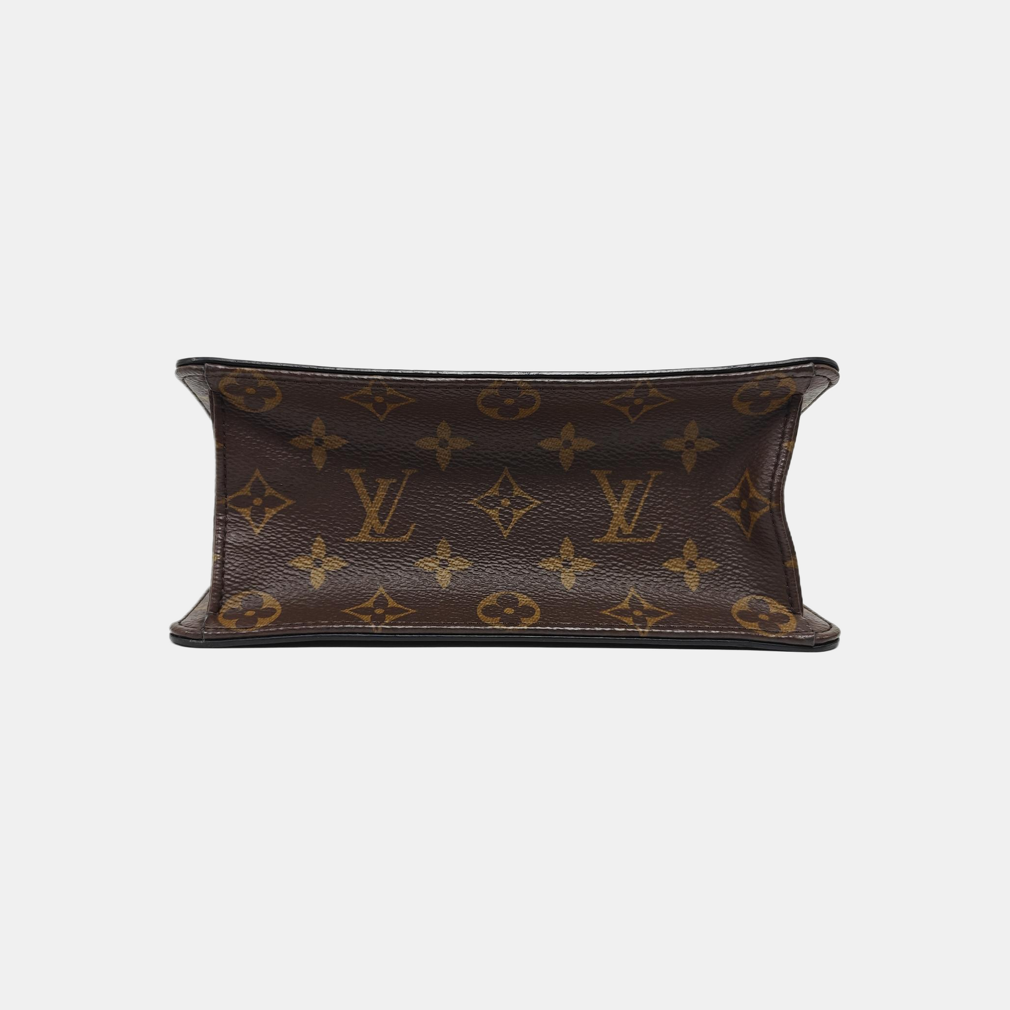 WYNWOOD Monogram Patent Leather Black