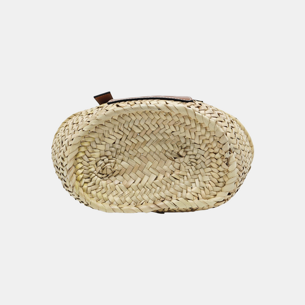 Basket Small Straw Beige