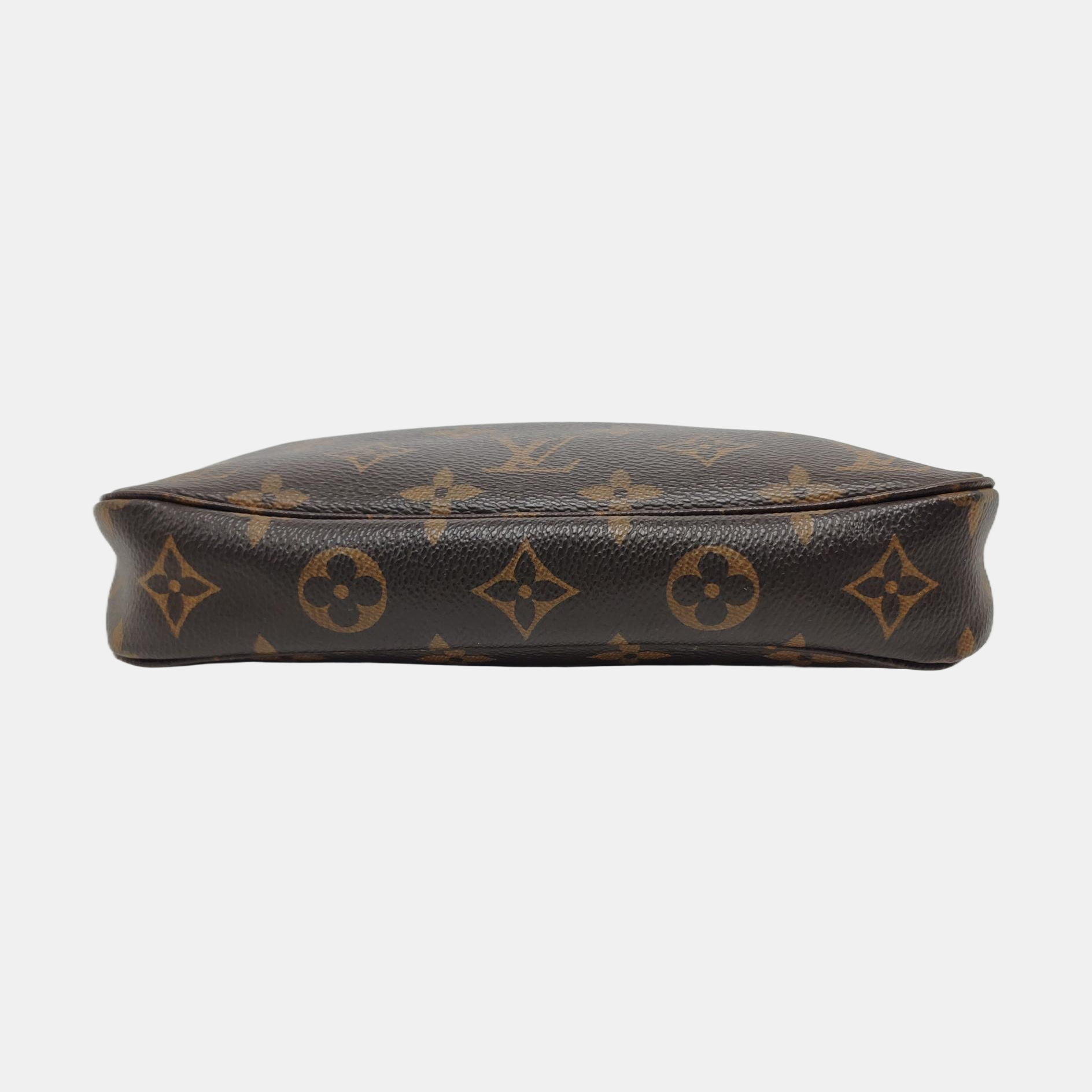 ACCESSOIRES Monogram Coated Canvas Brown