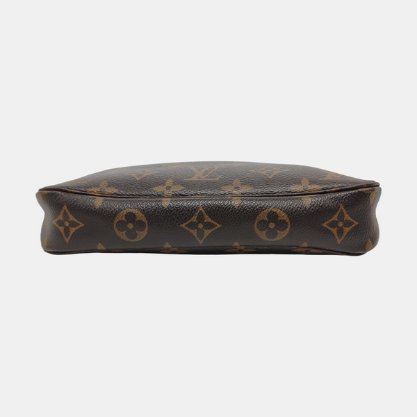 ACCESSOIRES Monogram Coated Canvas Brown