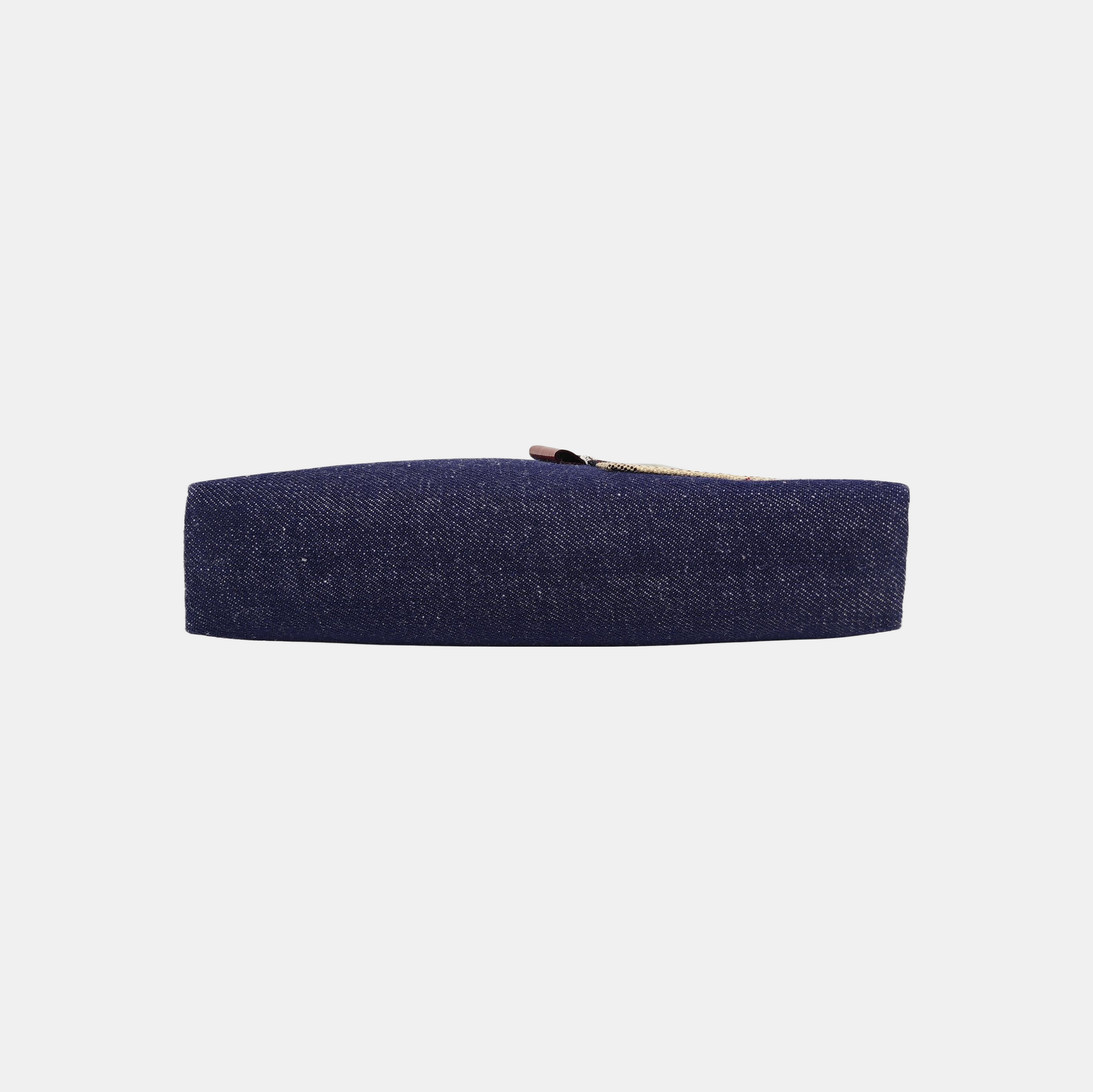 Denim Top Handle Bag Blue