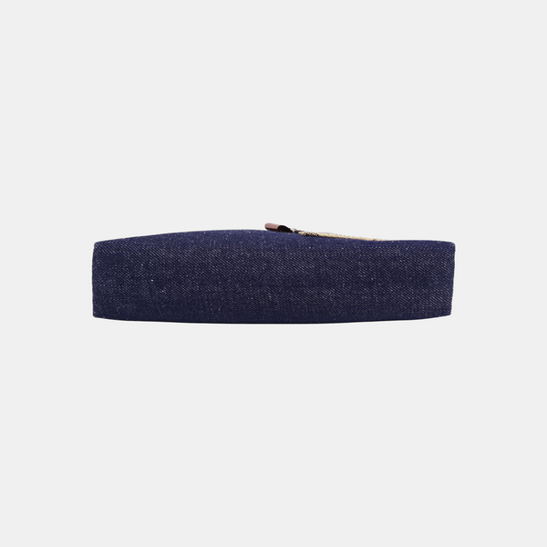 Denim Top Handle Bag Blue