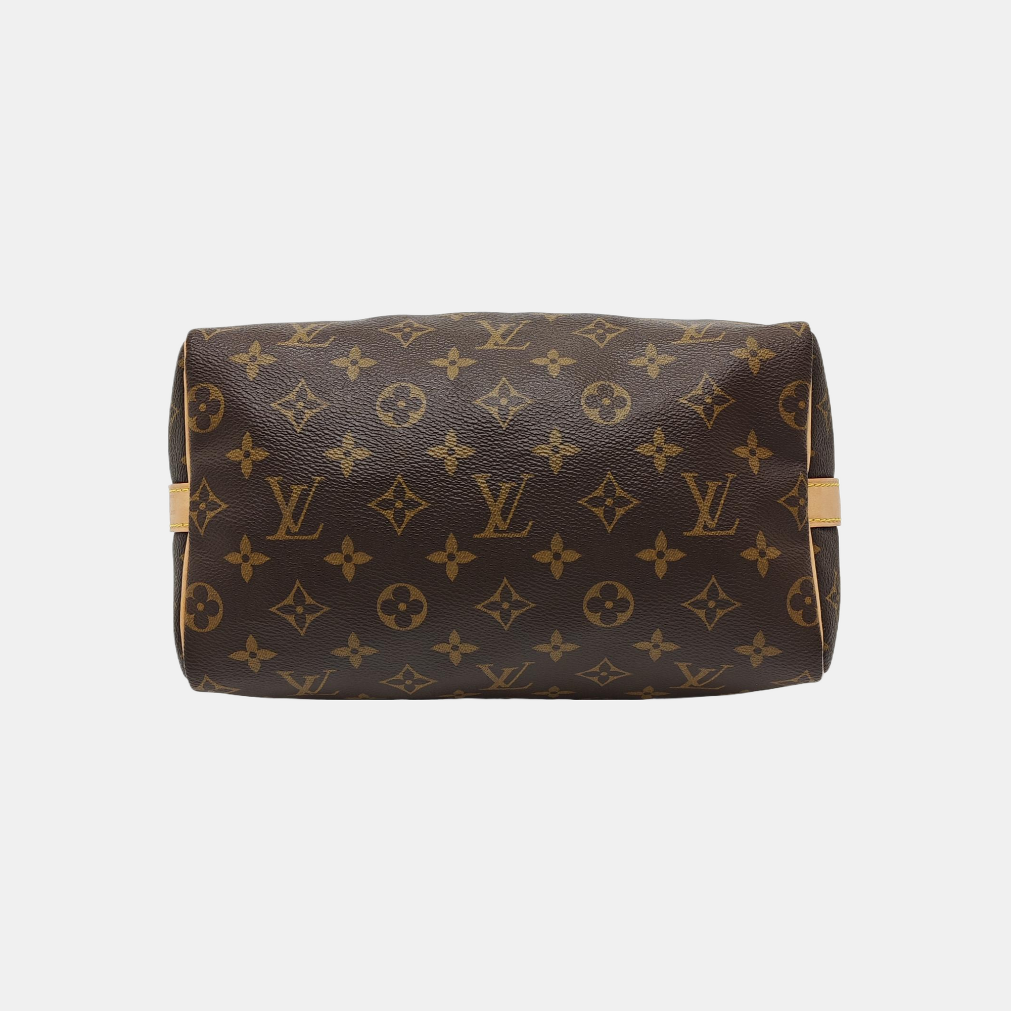 SPEEDY 25 Monogram Coated Canvas Brown