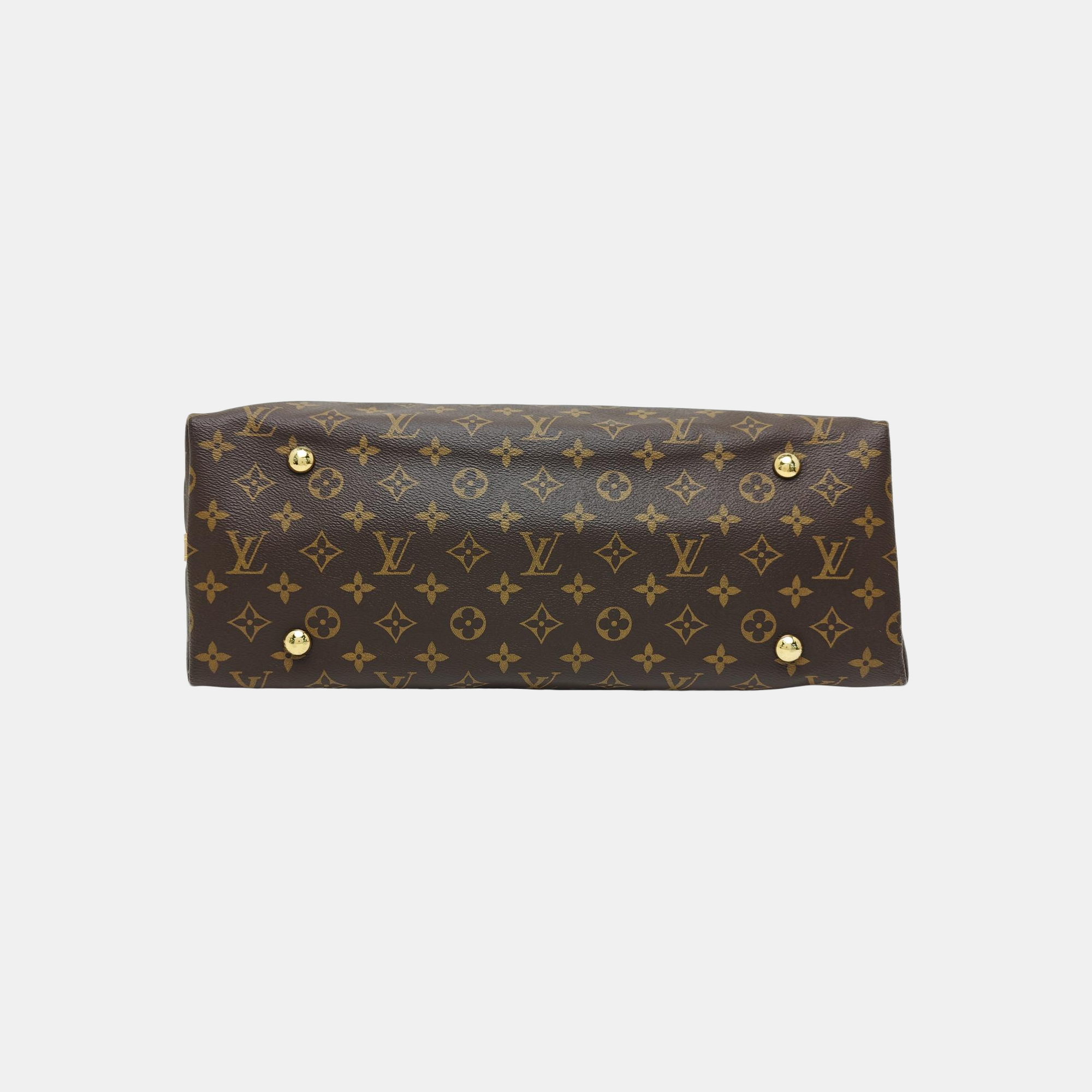 CARRYALL MM Monogram Coated Canvas Brown