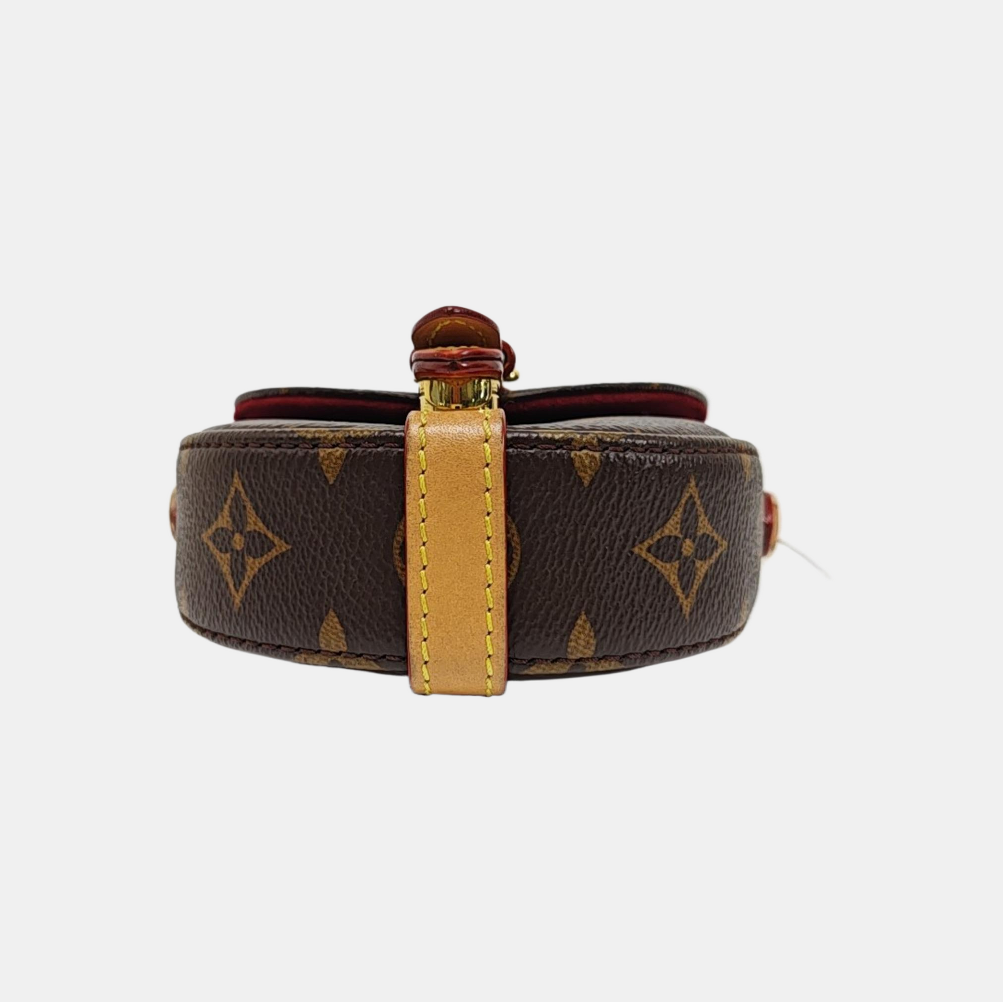 CHANTILLY Mini Monogram Coated Canvas Brown