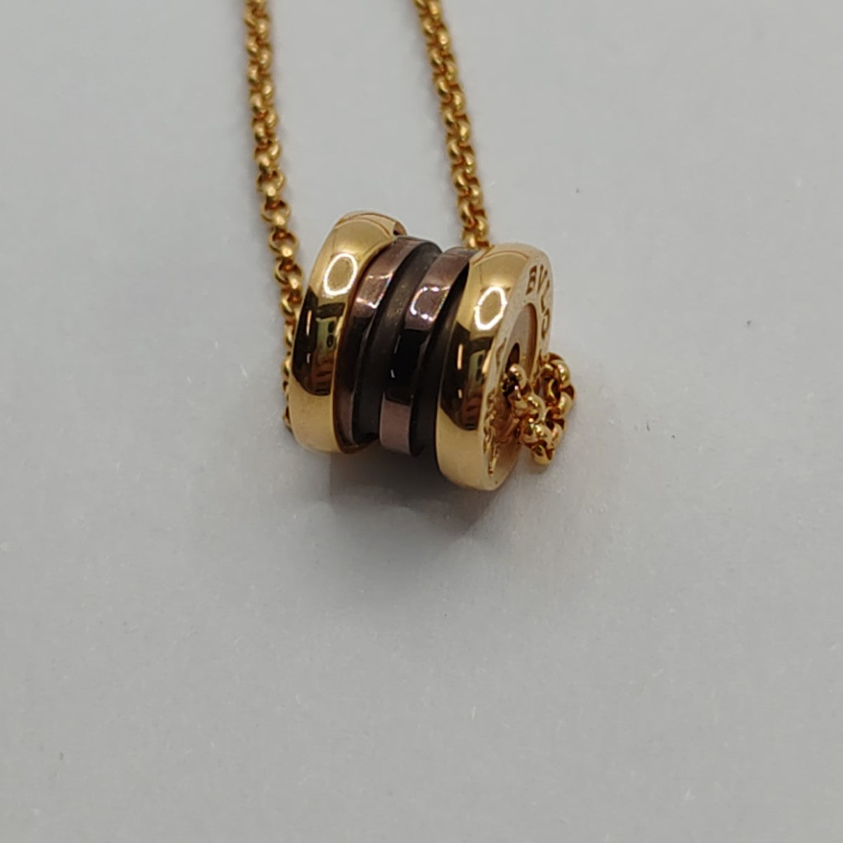 B.ZERO1 18k Rose Gold Necklace