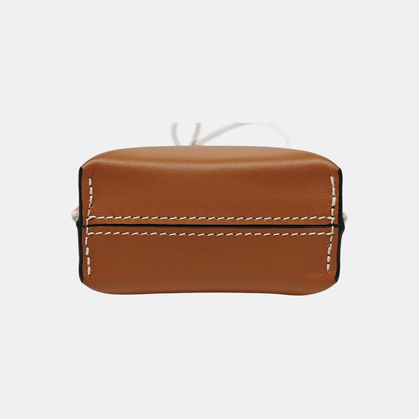 Calfskin Shoulder Bag Brown