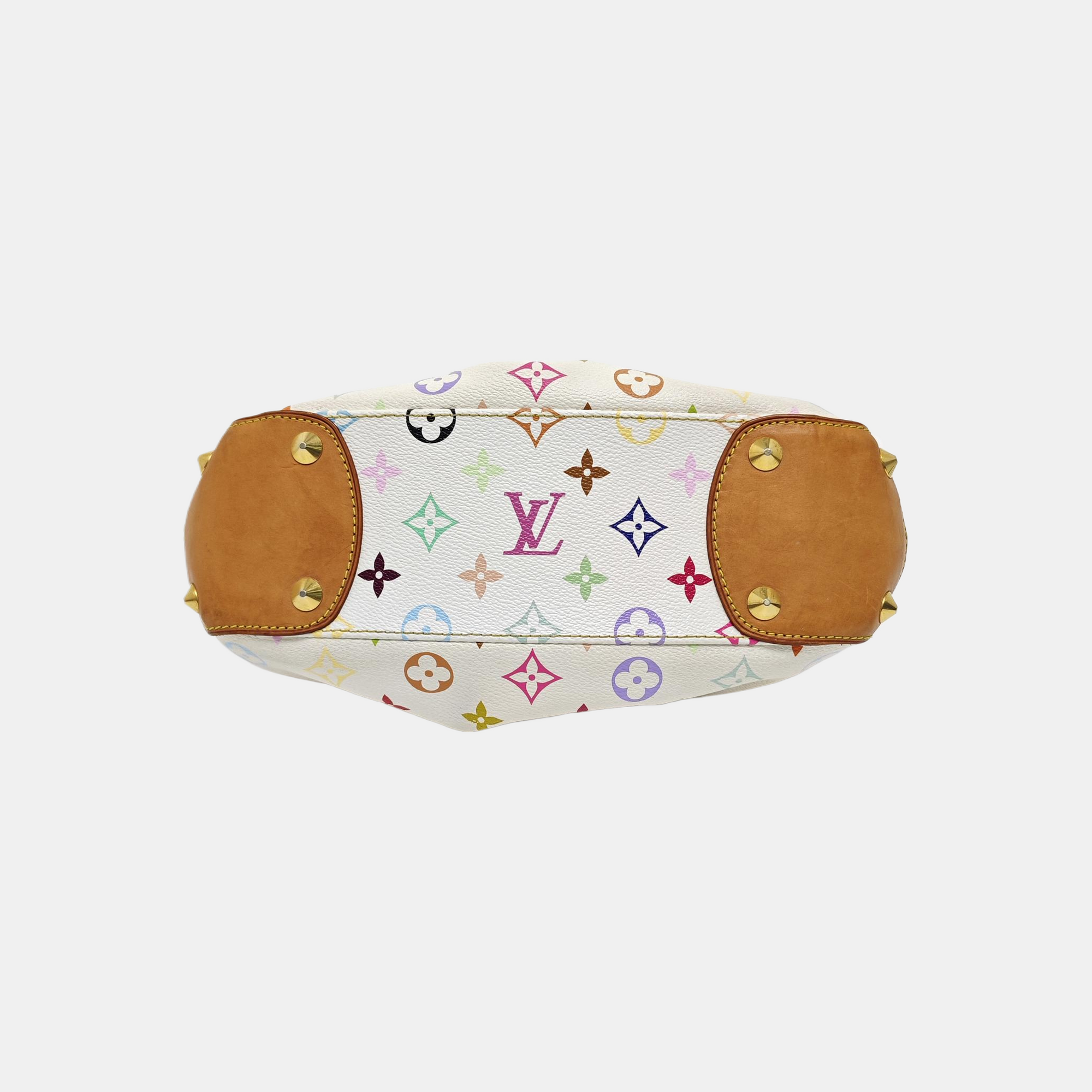 JUDY PM Monogram Coated Canvas White