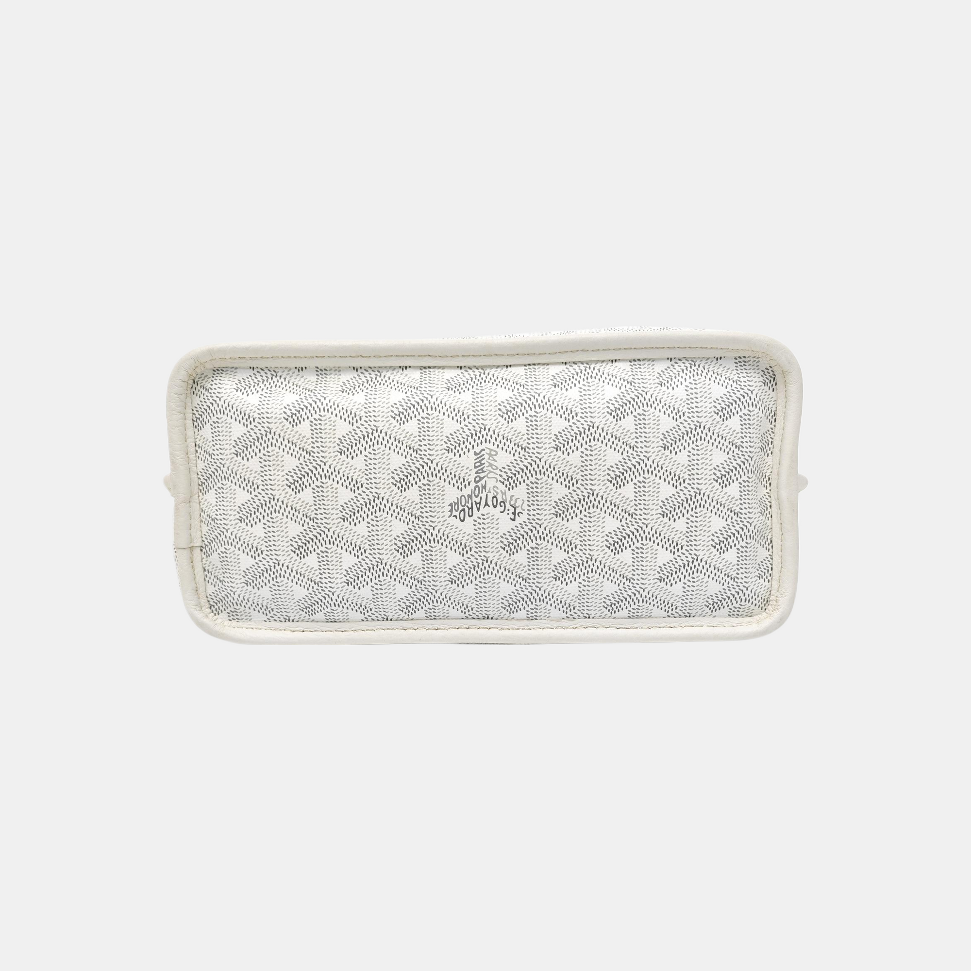 Anjou Mini Coated Canvas White