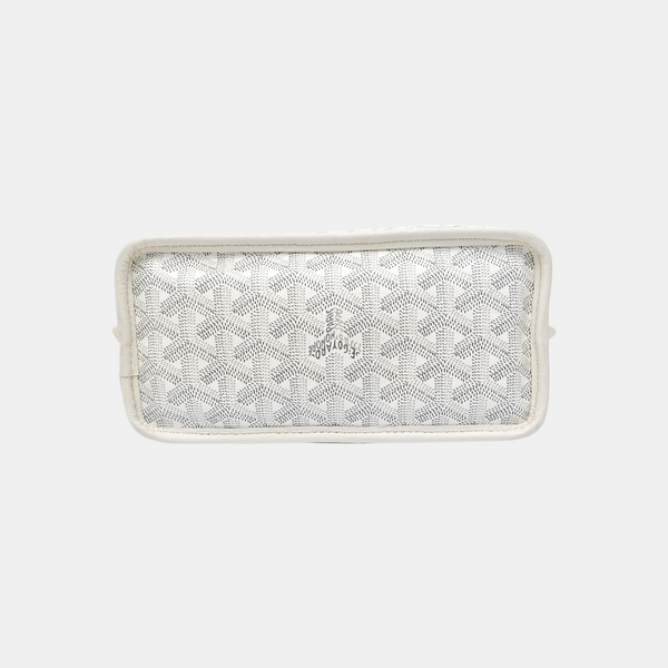 Anjou Mini Coated Canvas White