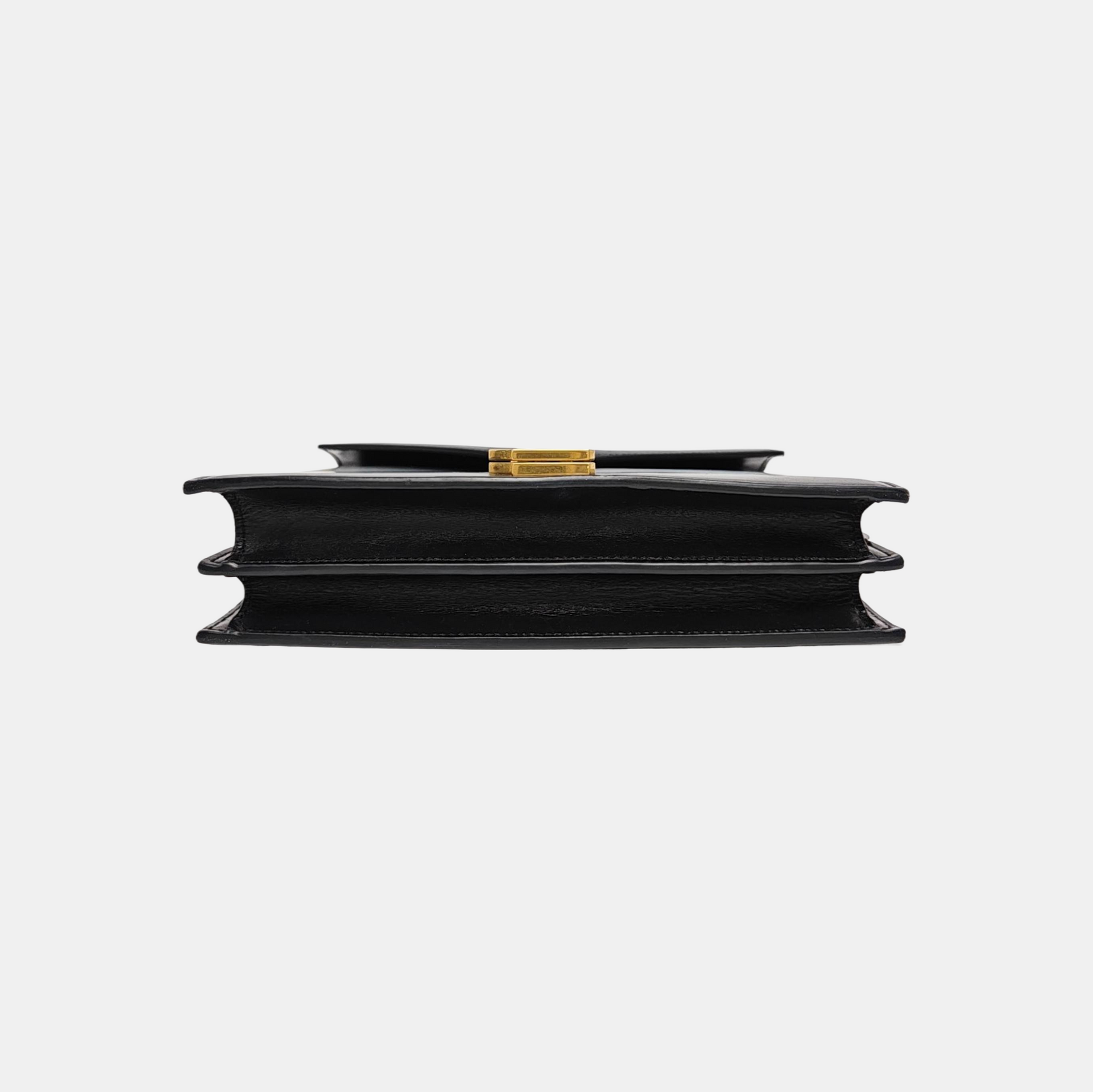 CASSANDRA Calfskin Black