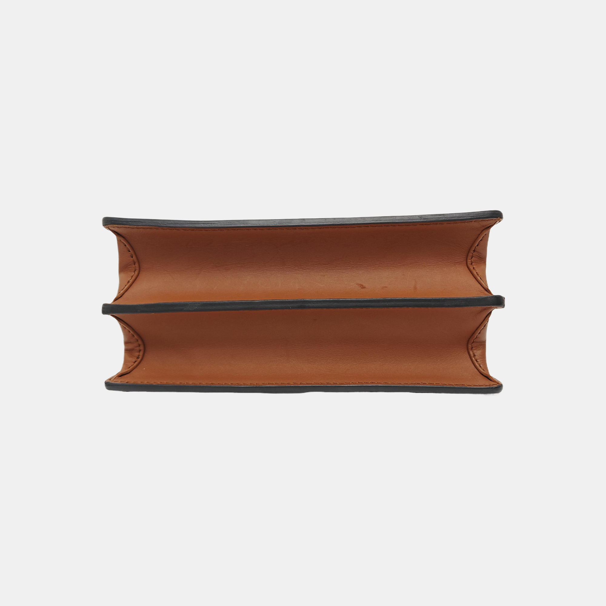 DAUPHINE MM Monogram Coated Canvas Brown