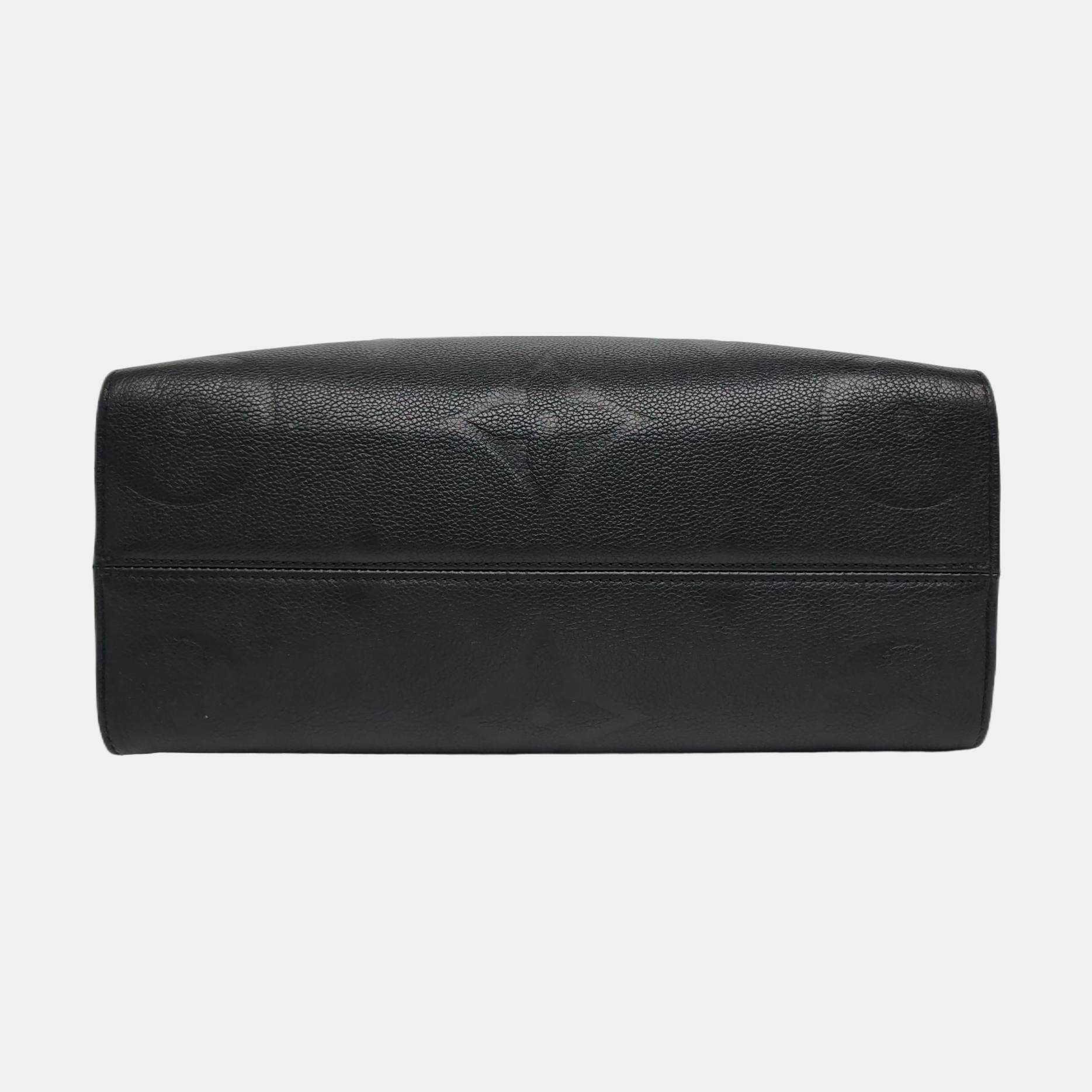 ONTHEGO MM Monogram Calfskin Black