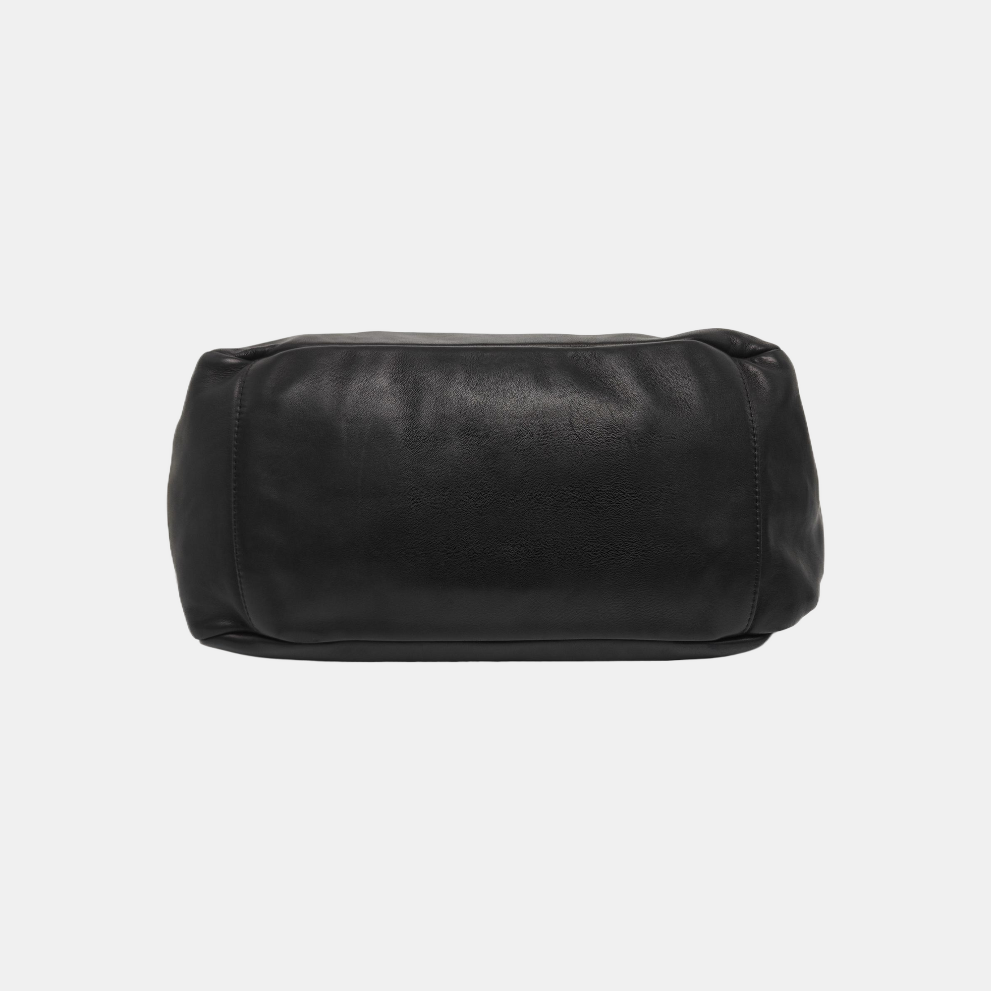 LUXURY LINE Large Lambskin Black