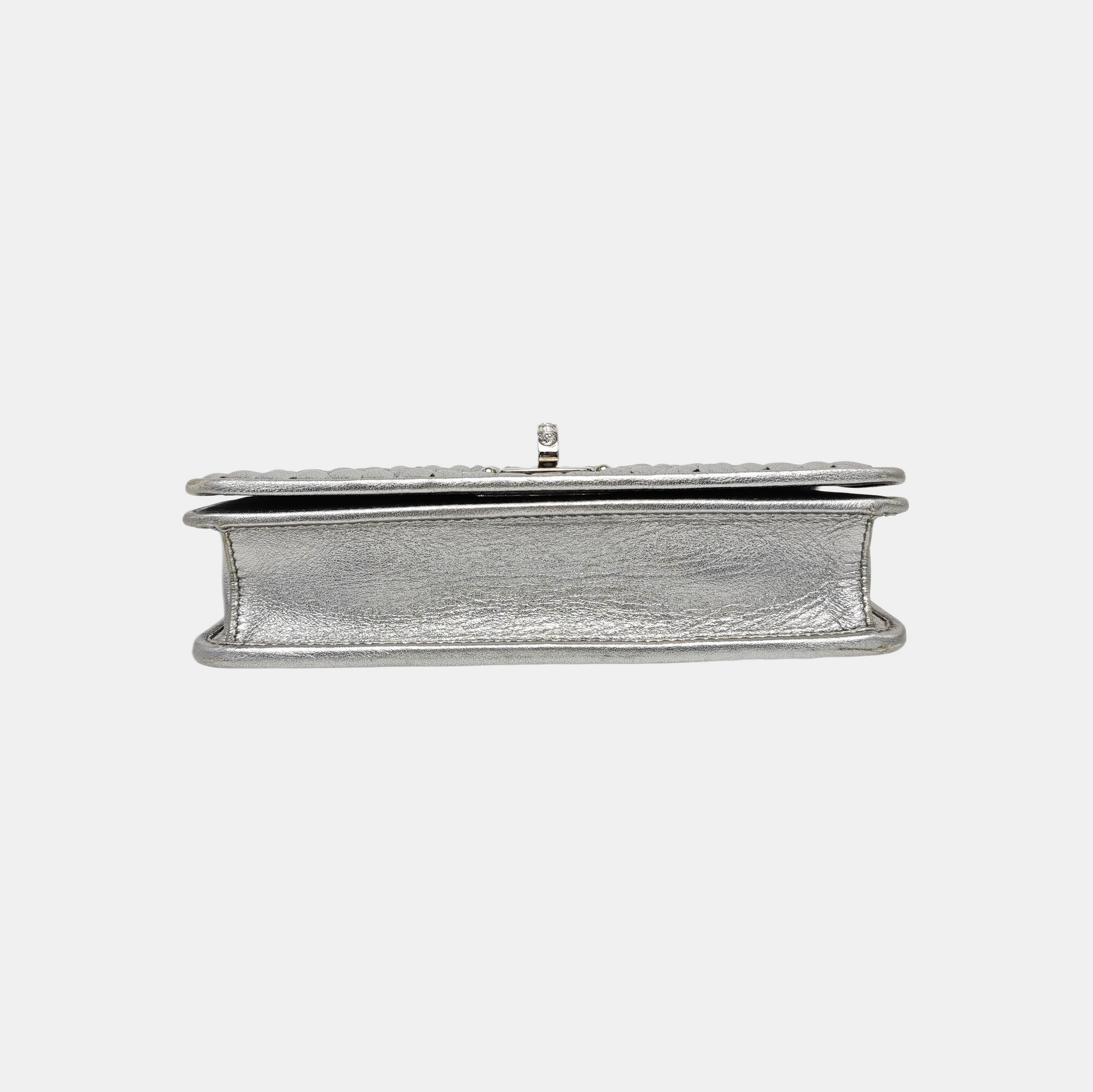 Crystal Lambskin Gray