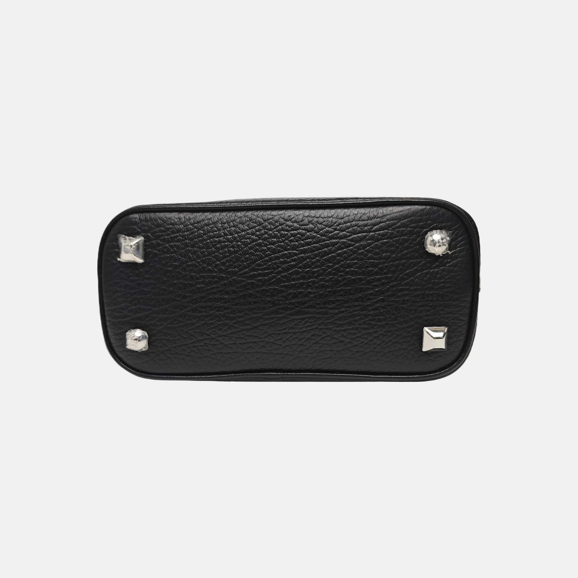 Calfskin Shoulder Bag Black