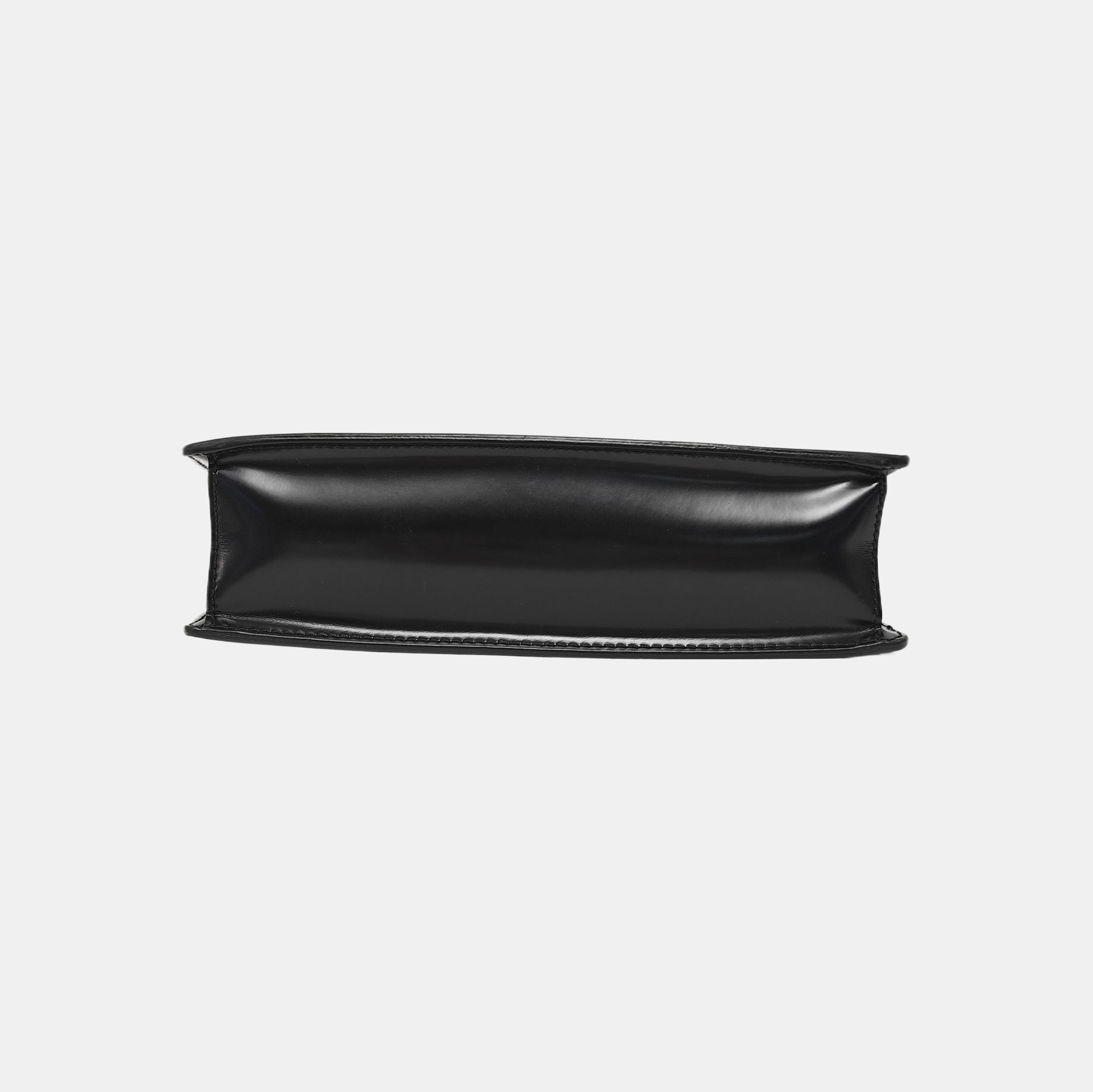 Calfskin Top Handle Bag Mini Black