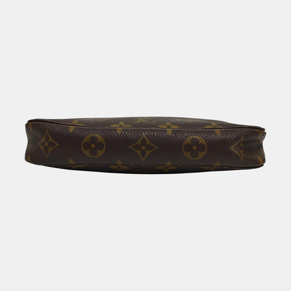 ACCESSOIRES Monogram Coated Canvas Brown