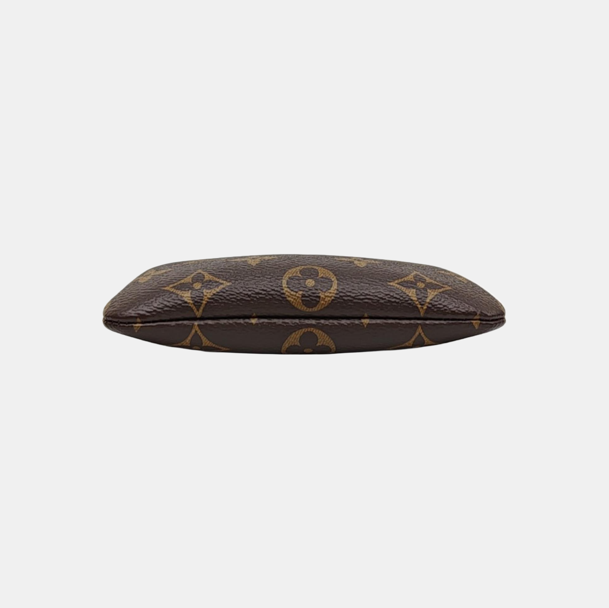 Monogram Coated Canvas Coin Purse Brown