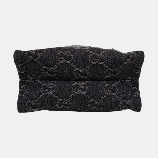Ophidia Mini Monogram Denim Black