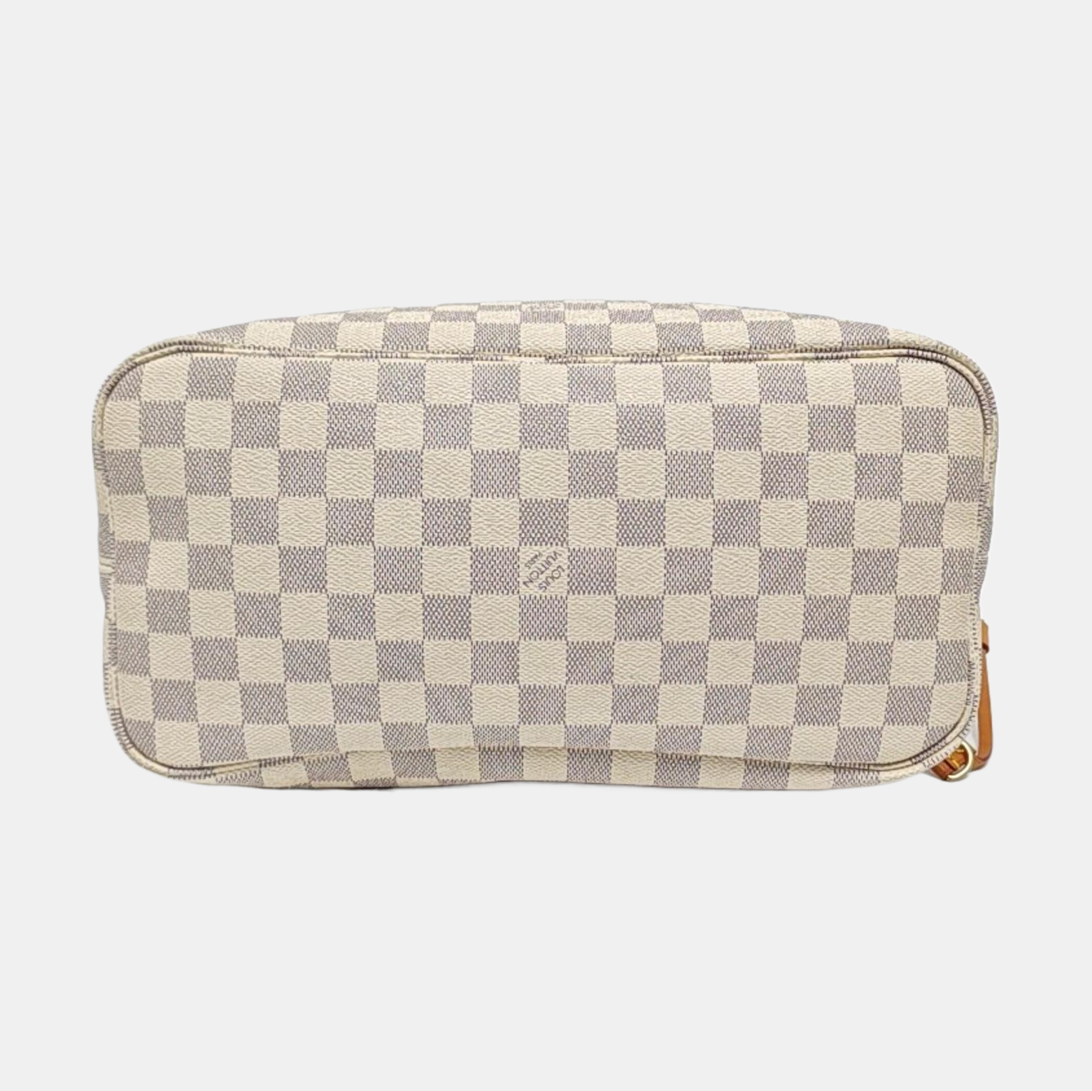 NEVERFULL MM Damier Azur Coated Canvas White