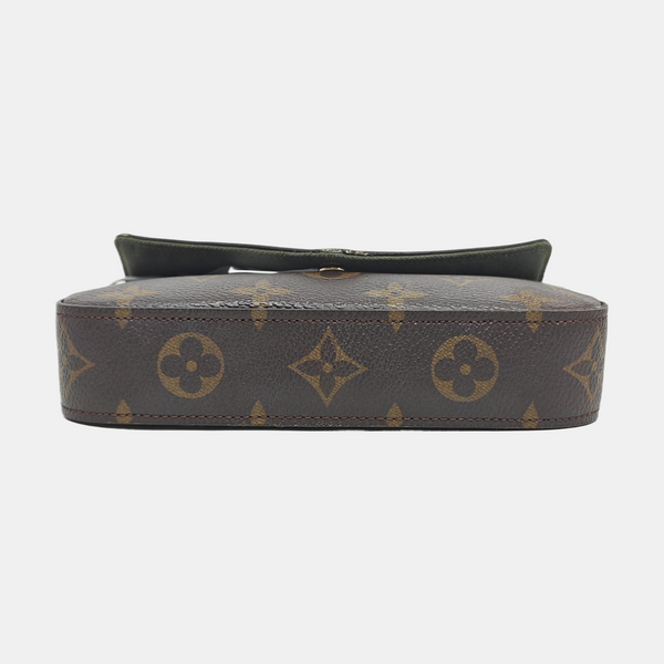 FÉLICIE Monogram Coated Canvas Brown