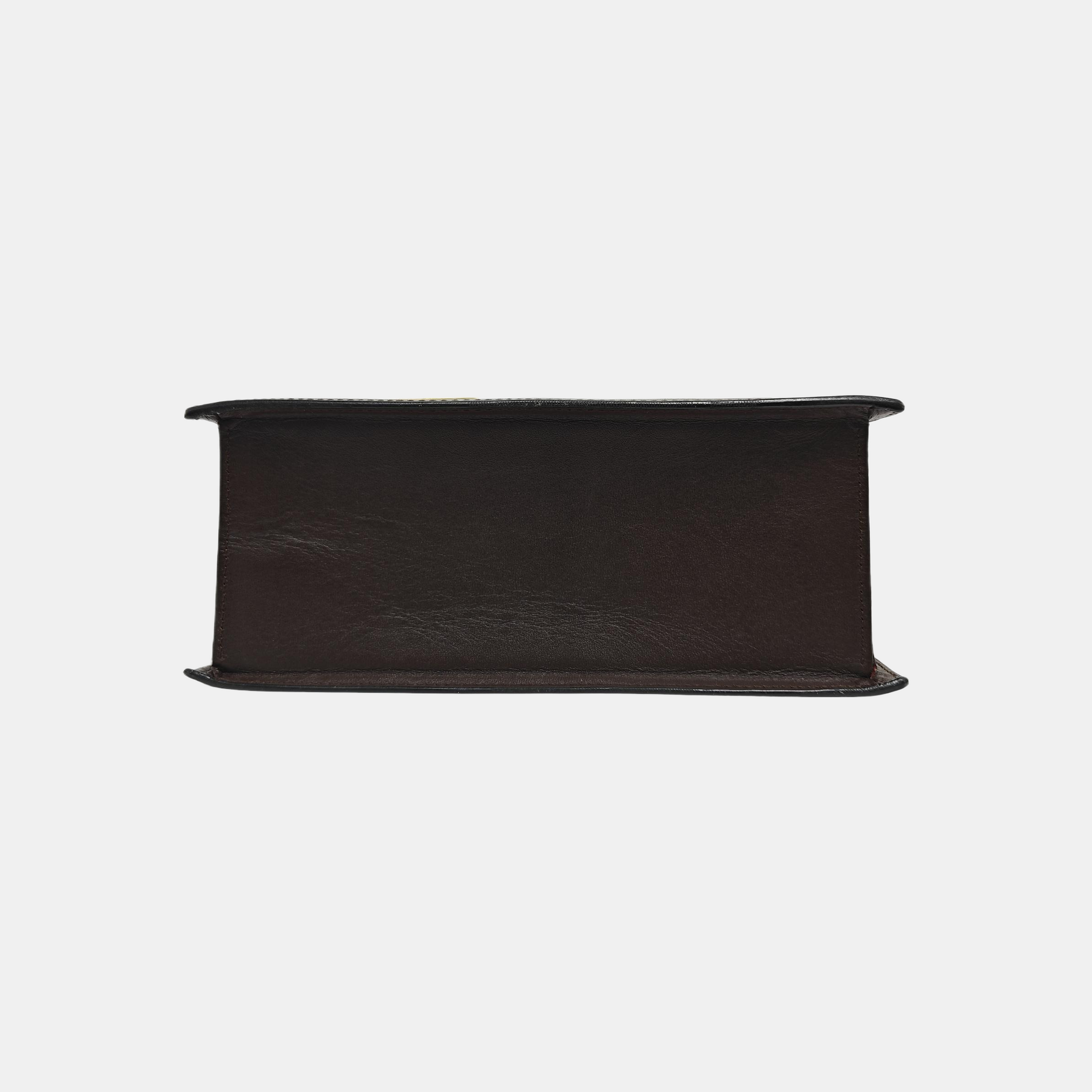 Calfskin Tote Bag Brown