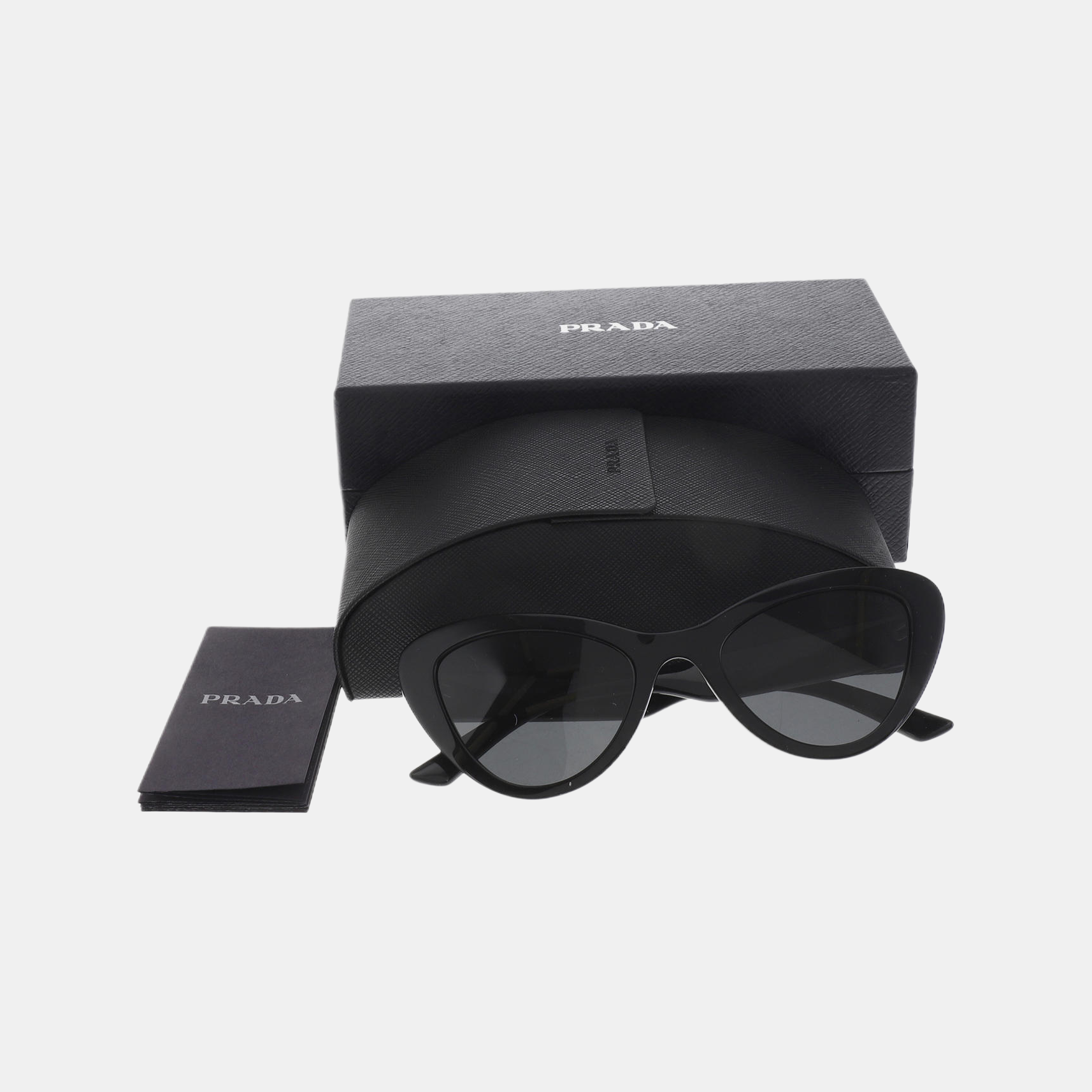 Black Synthetic Sunglasses