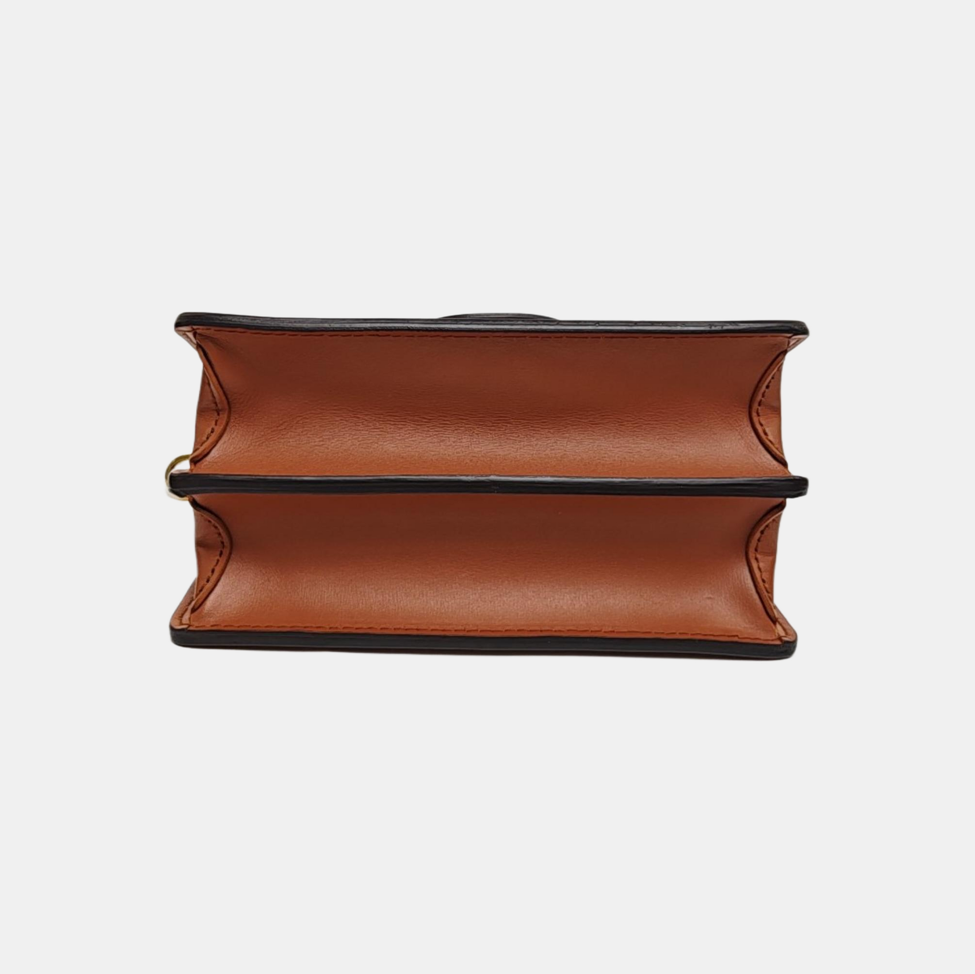 DAUPHINE Mini Monogram Coated Canvas Brown